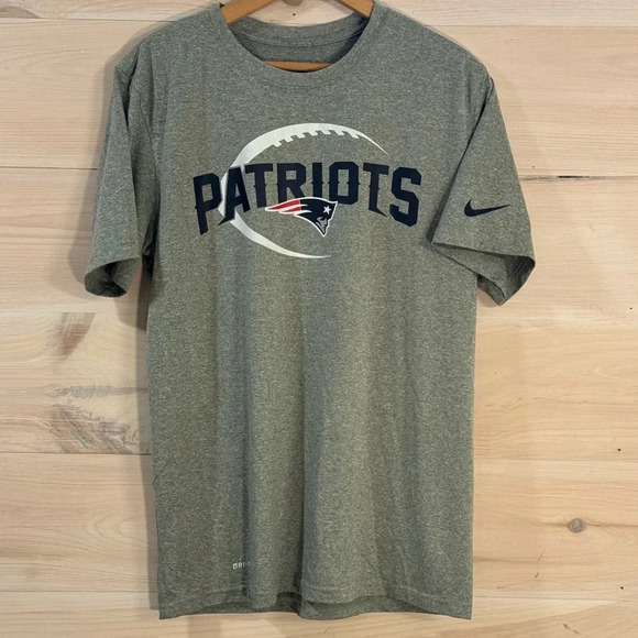 Nike Other - Men’s Nike Gray New England Patriots Dri-Fit T-Shirt Medium